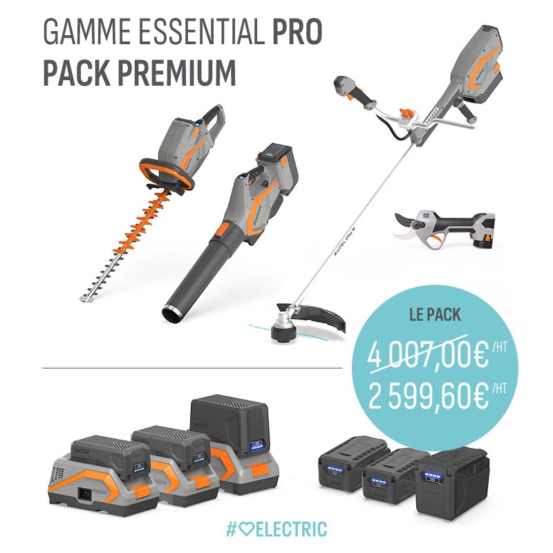 LE PACK DES ESSENTIELS + 4 Batteries 