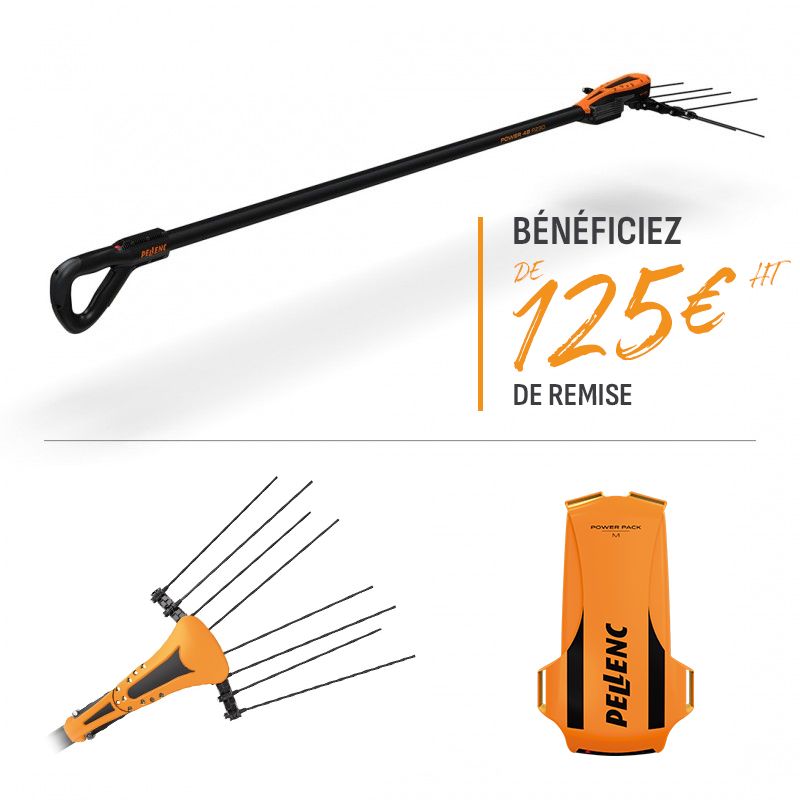OFFRE PACK POWER 48 P230 + TETE DUO + BATTERIE POWER PACK M