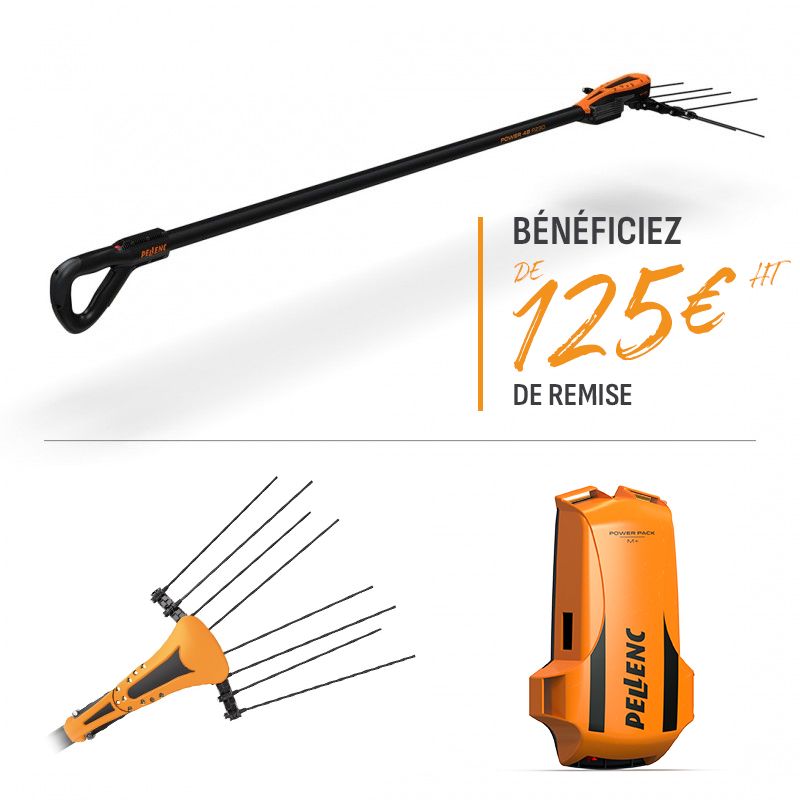 OFFRE PACK POWER 48 P230 + TETE DUO + BATTERIE POWER PACK M+