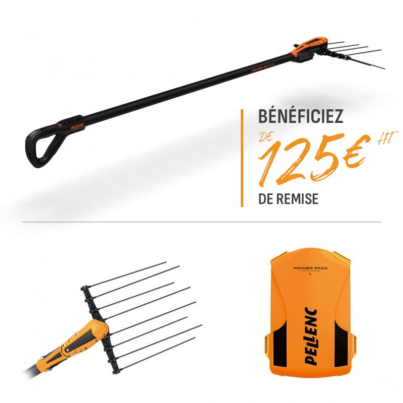 OFFRE PACK POWER 48 P230 + TETE SOLO + BATTERIE POWER PACK L