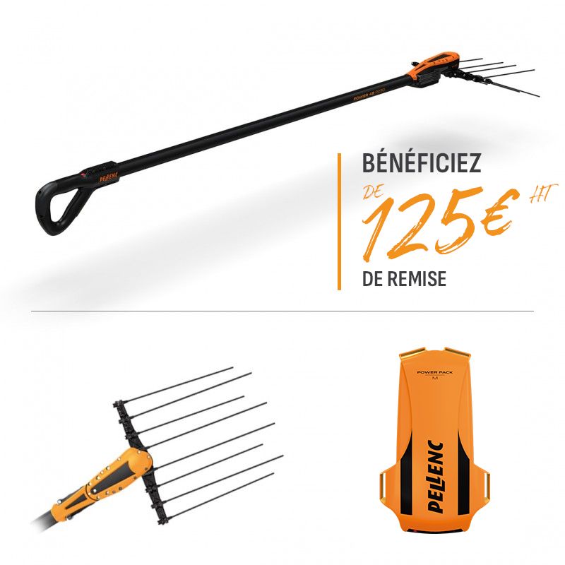 OFFRE PACK POWER 48 P230 + TETE SOLO + BATTERIE POWER PACK M