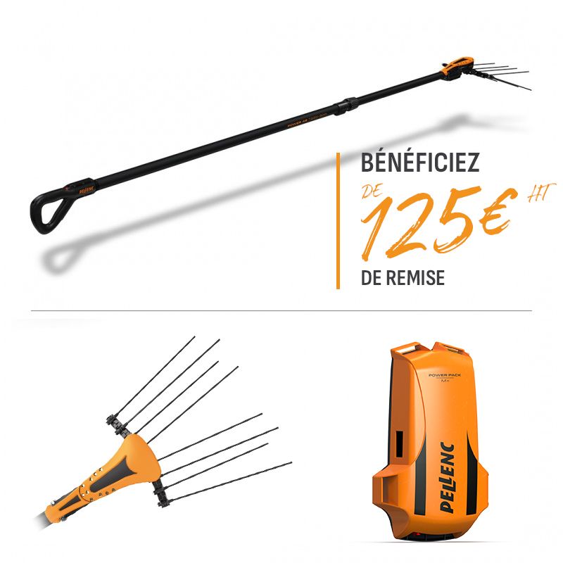 OFFRE PACK POWER 48 T220/300 + TETE DUO + BATTERIE POWER PACK M+