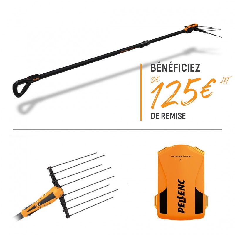 OFFRE PACK POWER 48 T220/300 + TETE SOLO + BATTERIE POWER PACK L