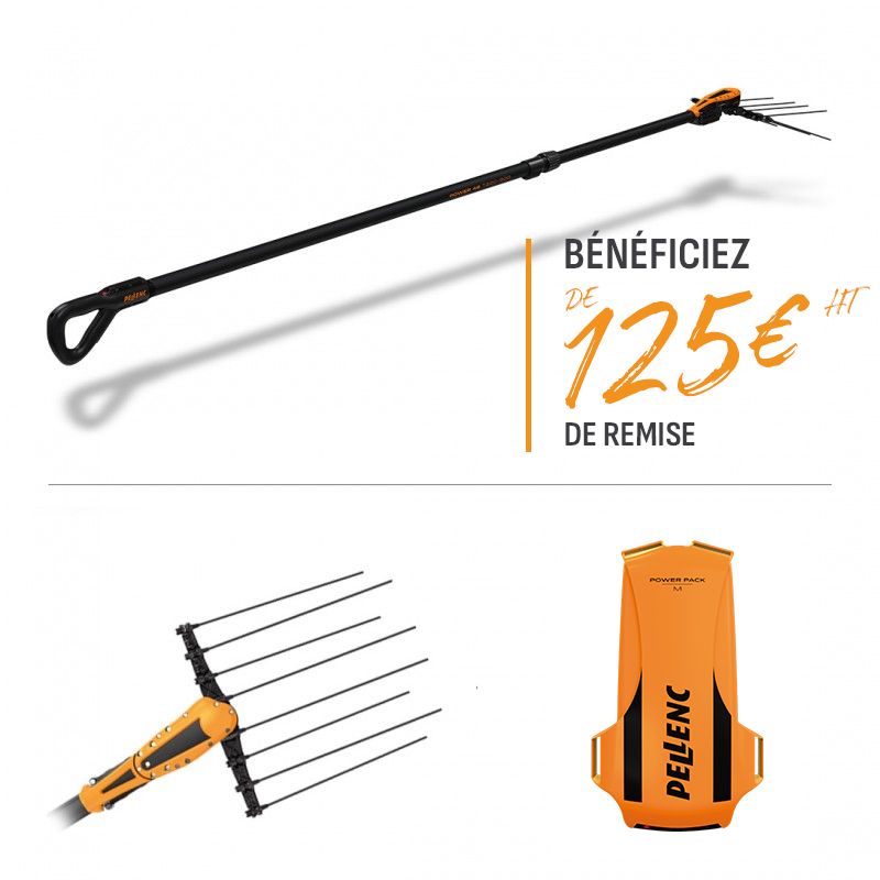 OFFRE PACK POWER 48 T220/300 + TETE SOLO + BATTERIE POWER PACK M