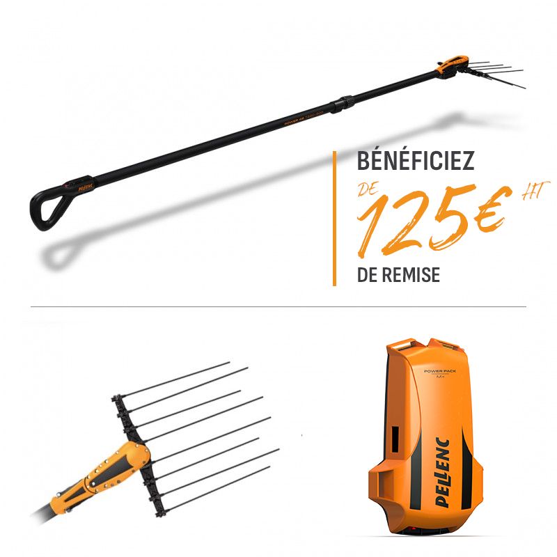 OFFRE PACK POWER 48 T220/300 + TETE SOLO + BATTERIE POWER PACK M+