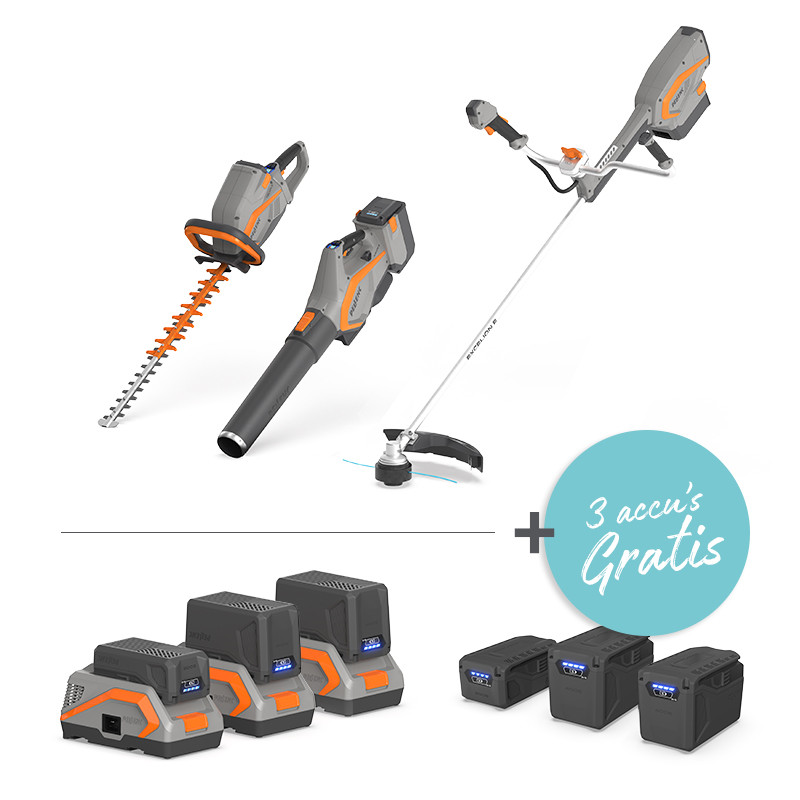 AANBIEDING ESSENTIAL'S-PAKKET + 3 GRATIS E-BATTERIJEN